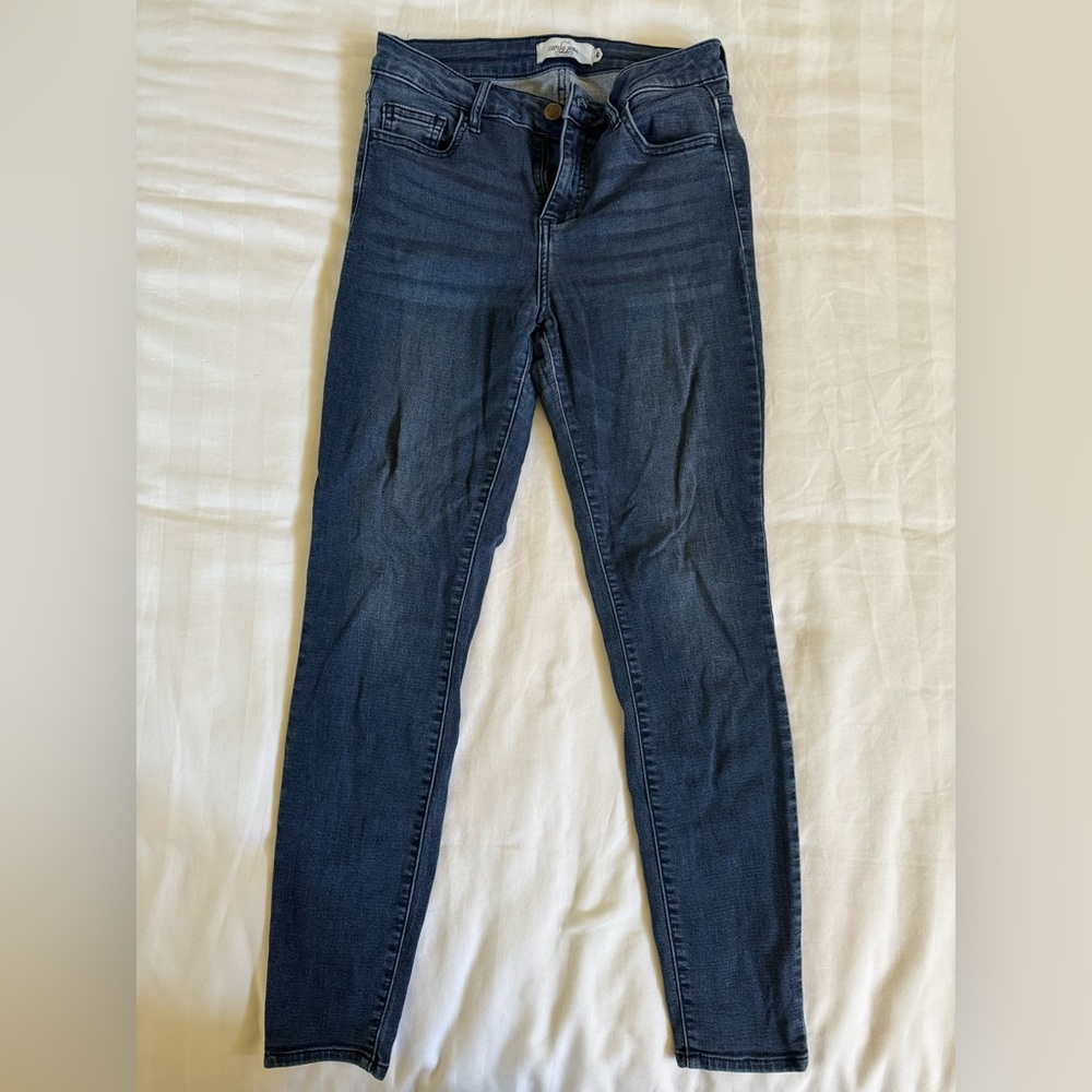 Carly Jean Los Angeles Classic Blue Women's Jeans